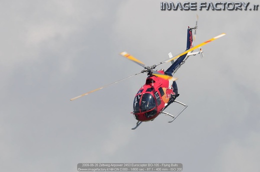 2009-06-26 Zeltweg Airpower 2453 Eurocopter BO-105 - Flying Bulls